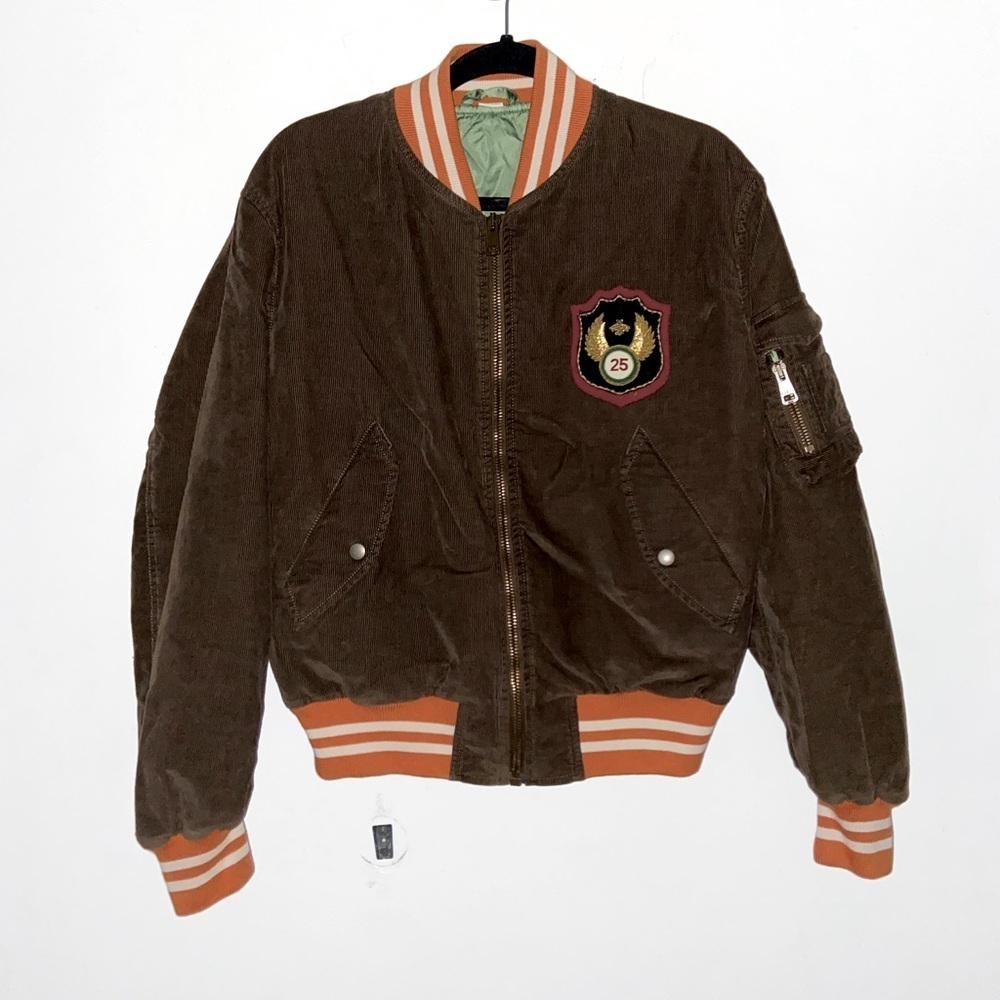 Gucci 2017 Striped Varsity Jacket Designed by Alessandro Michele size M - Picture 1 of 16